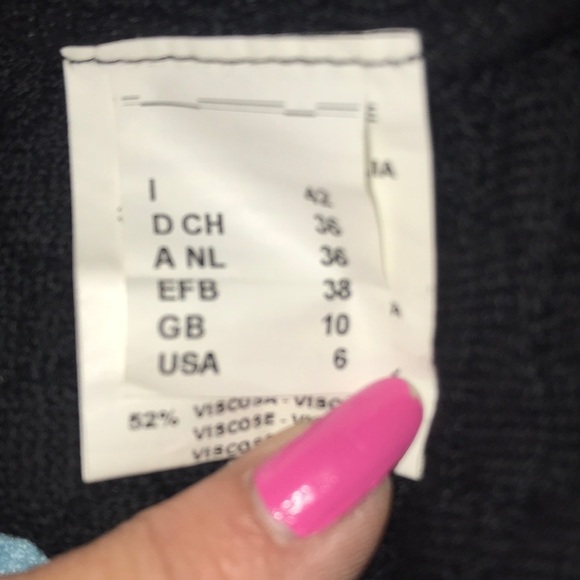 𝅺MISSONI vintage multi colored lined cap sleeves dress tiny mended flaw size 6 - Picture 5 of 12